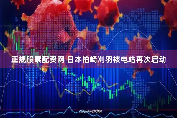 正规股票配资网 日本柏崎刈羽核电站再次启动